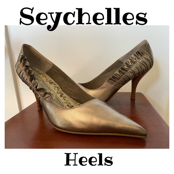 Seychelles Shoes - Metallic Seychelles Pumps 6 1/2